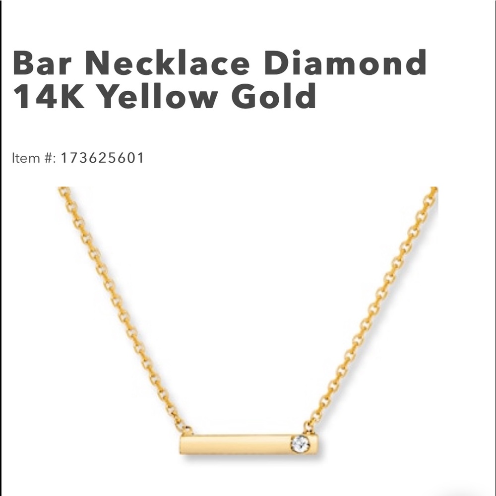 14K yellow gold necklace